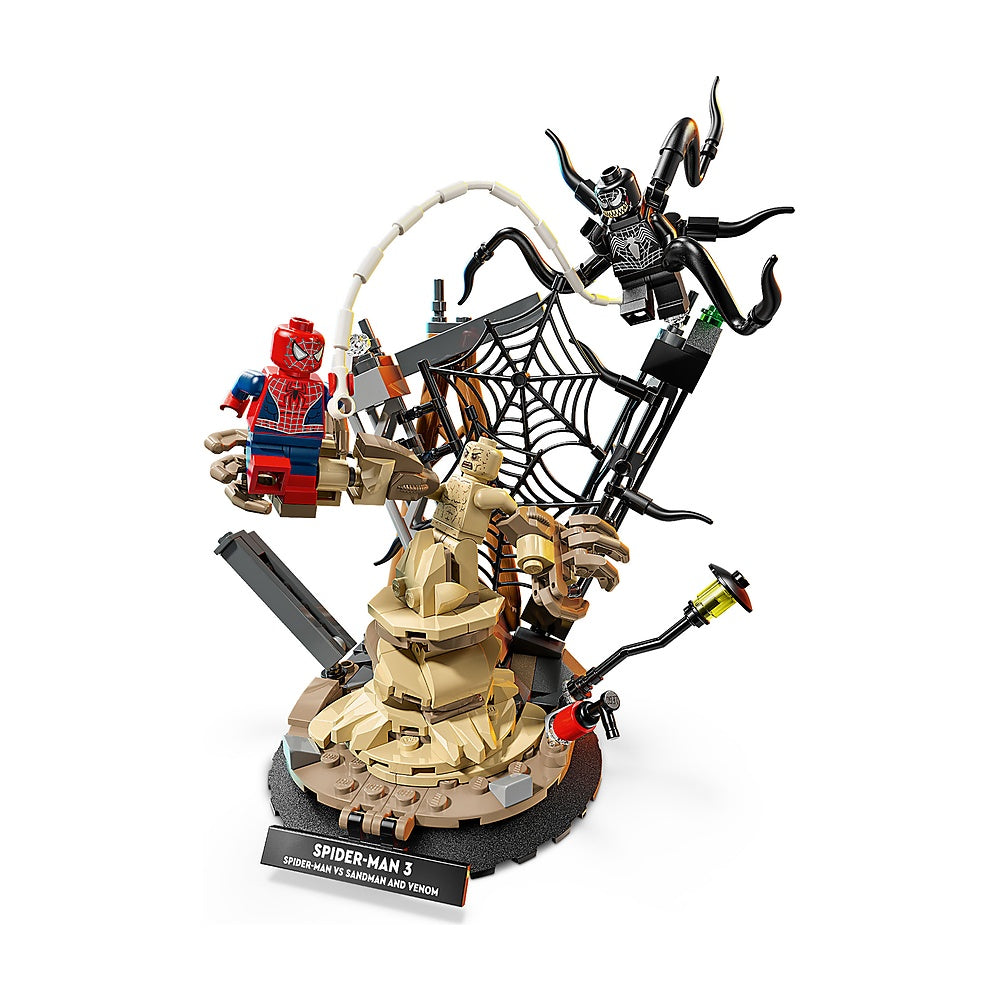 Batalla Epica Spider-man Vs Sandman Lego Super Heroes Marvel