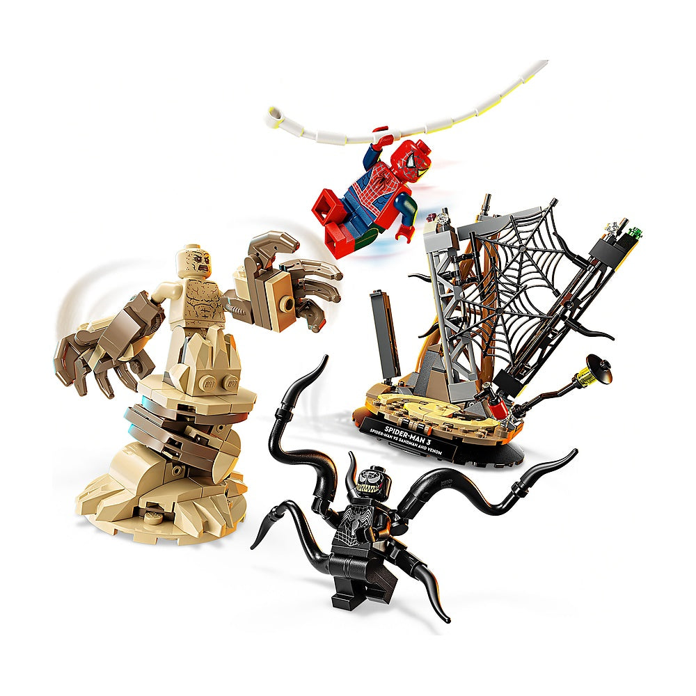 Batalla Epica Spider-man Vs Sandman Lego Super Heroes Marvel