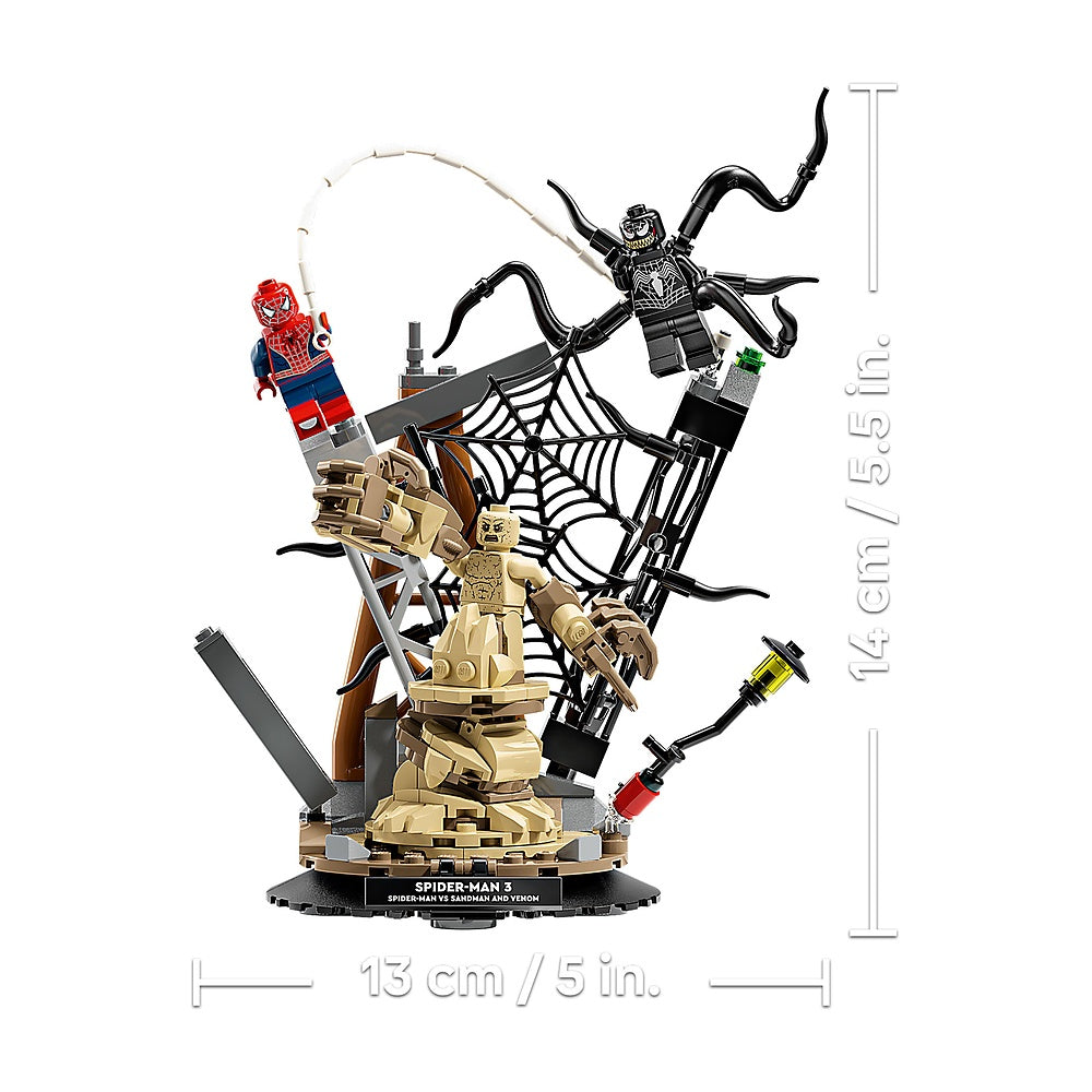 Batalla Epica Spider-man Vs Sandman Lego Super Heroes Marvel