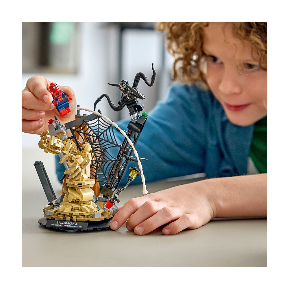 Batalla Epica Spider-man Vs Sandman Lego Super Heroes Marvel