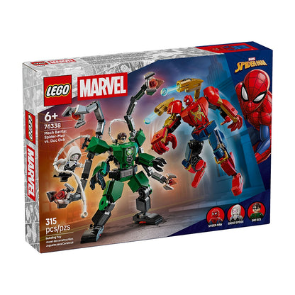 Batalla De Armaduras Roboticas Spider-man Vs Doc Ock Lego Super Heroes Marvel