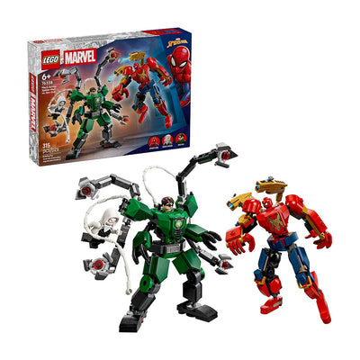 Batalla De Armaduras Roboticas Spider-man Vs Doc Ock Lego Super Heroes Marvel