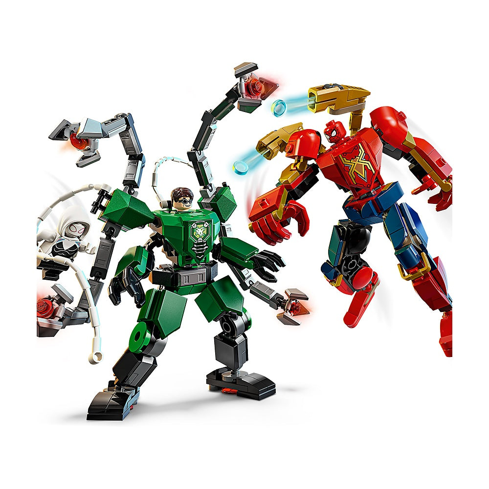 Batalla De Armaduras Roboticas Spider-man Vs Doc Ock Lego Super Heroes Marvel