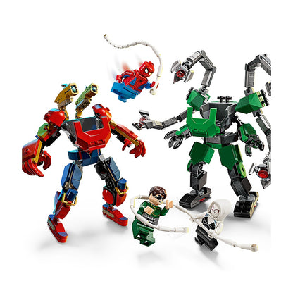 Batalla De Armaduras Roboticas Spider-man Vs Doc Ock Lego Super Heroes Marvel
