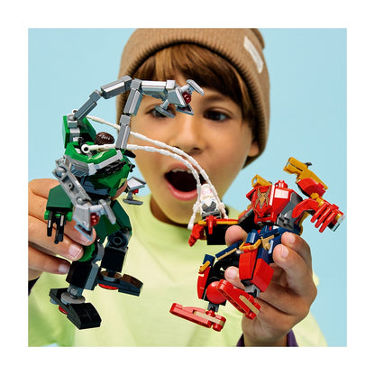 Batalla De Armaduras Roboticas Spider-man Vs Doc Ock Lego Super Heroes Marvel
