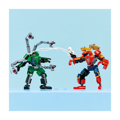 Batalla De Armaduras Roboticas Spider-man Vs Doc Ock Lego Super Heroes Marvel