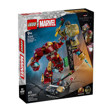 Batalla Epica Anti-hulk Vs Hulk Lego Super Heroes