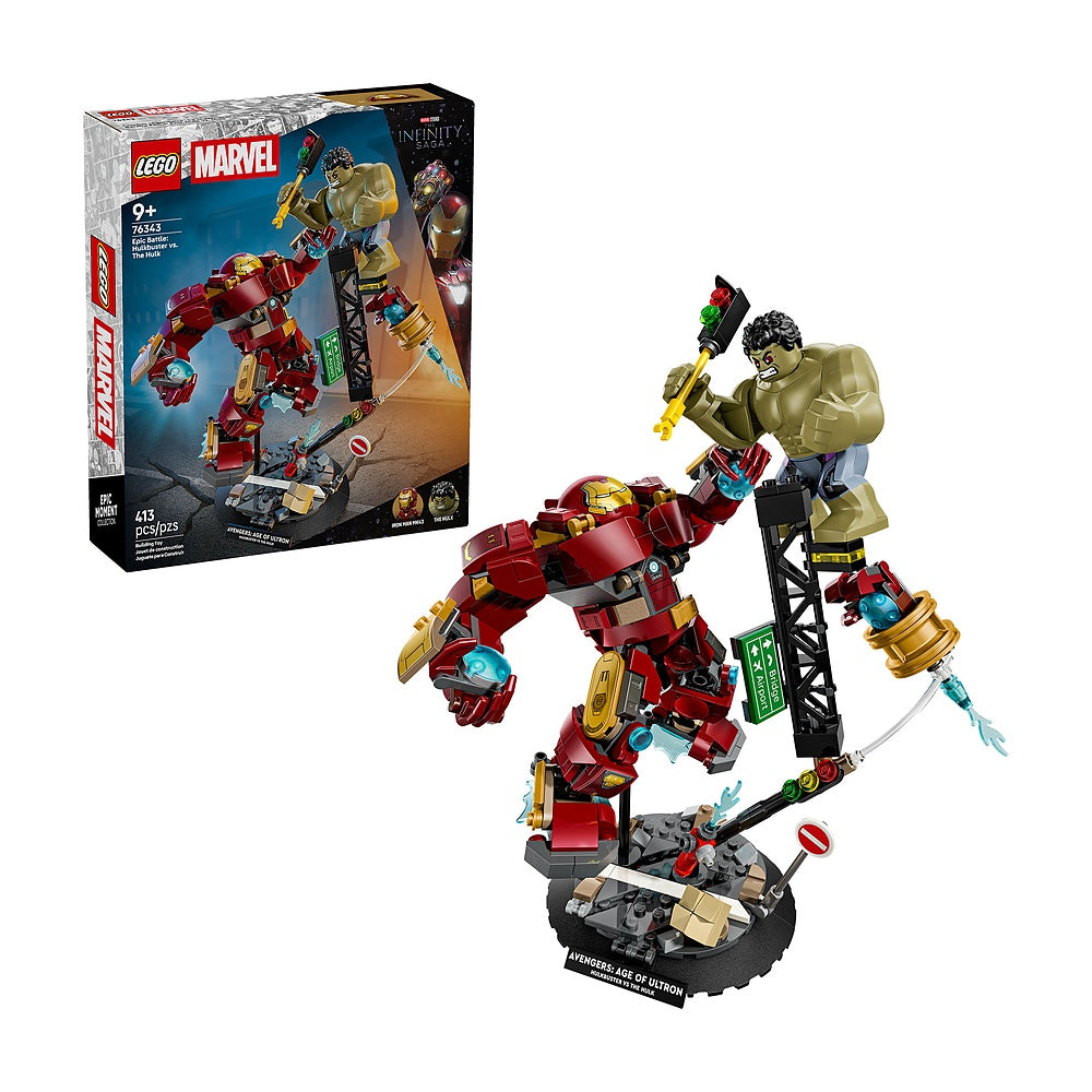 Batalla Epica Anti-hulk Vs Hulk Lego Super Heroes