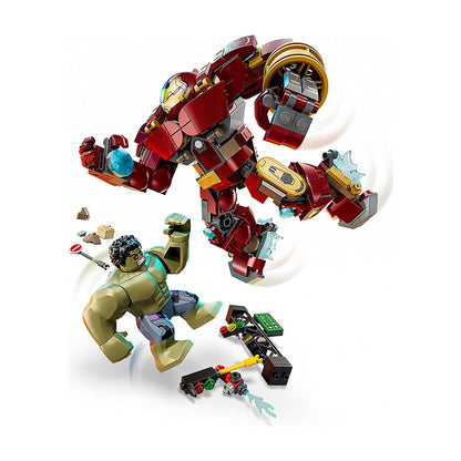 Batalla Epica Anti-hulk Vs Hulk Lego Super Heroes