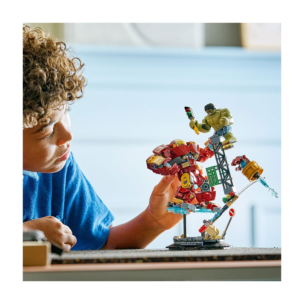 Batalla Epica Anti-hulk Vs Hulk Lego Super Heroes