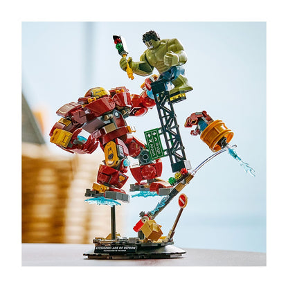 Batalla Epica Anti-hulk Vs Hulk Lego Super Heroes