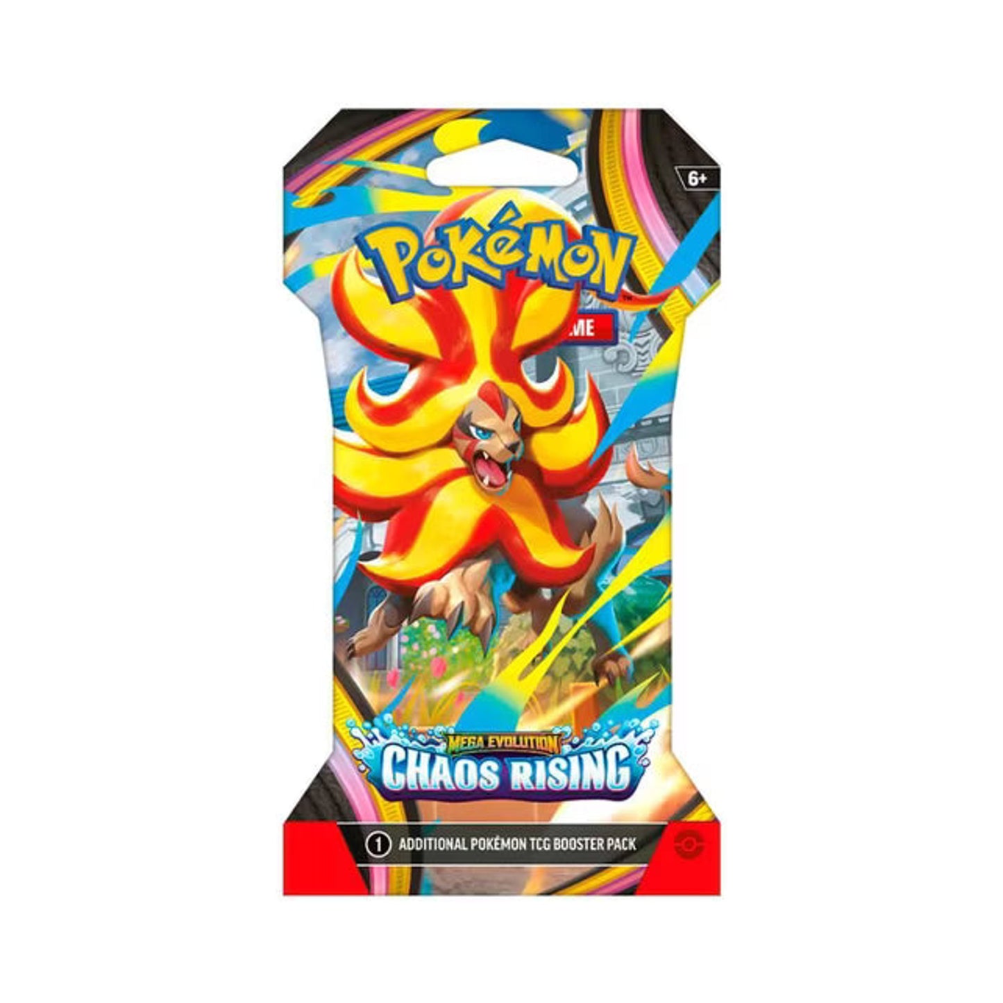 Pokemon Tcg Chaos Rising Sleeved Booster Esp