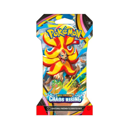 Pokemon Tcg Chaos Rising Sleeved Booster Esp