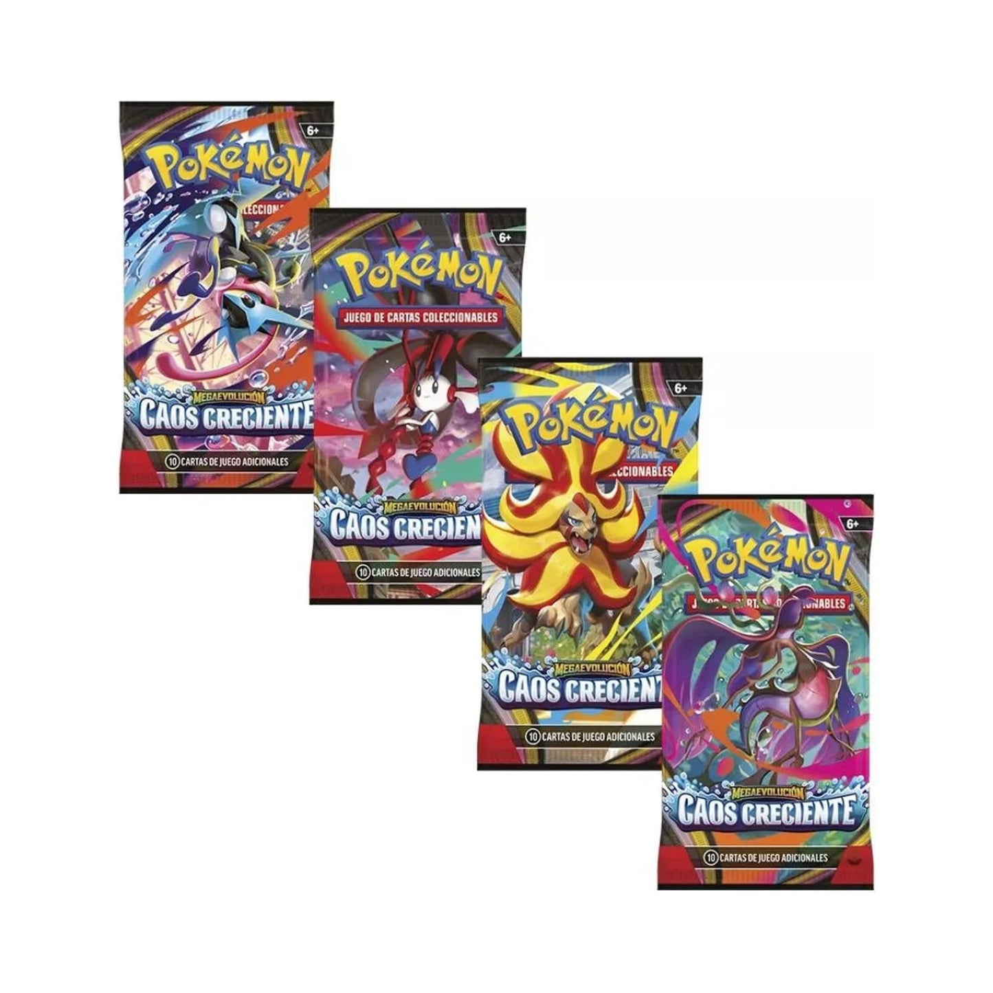 Pokemon Tcg Chaos Rising Booster Bundle Esp