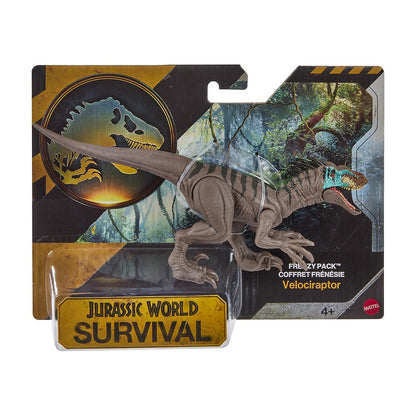 Jurassic World Dinosaurio Juguete Rebirth Manada Peligrosa - Velociraptor