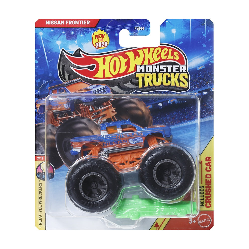Hot Wheels Monster Truck Escala 1:64 - Nissan Frontier