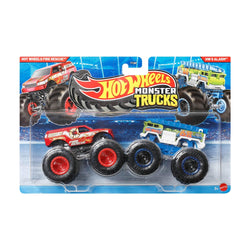 Hot Wheels Monster Trucks Escala 1:64 - Hw Fire Rescue Vs 5 Alarm