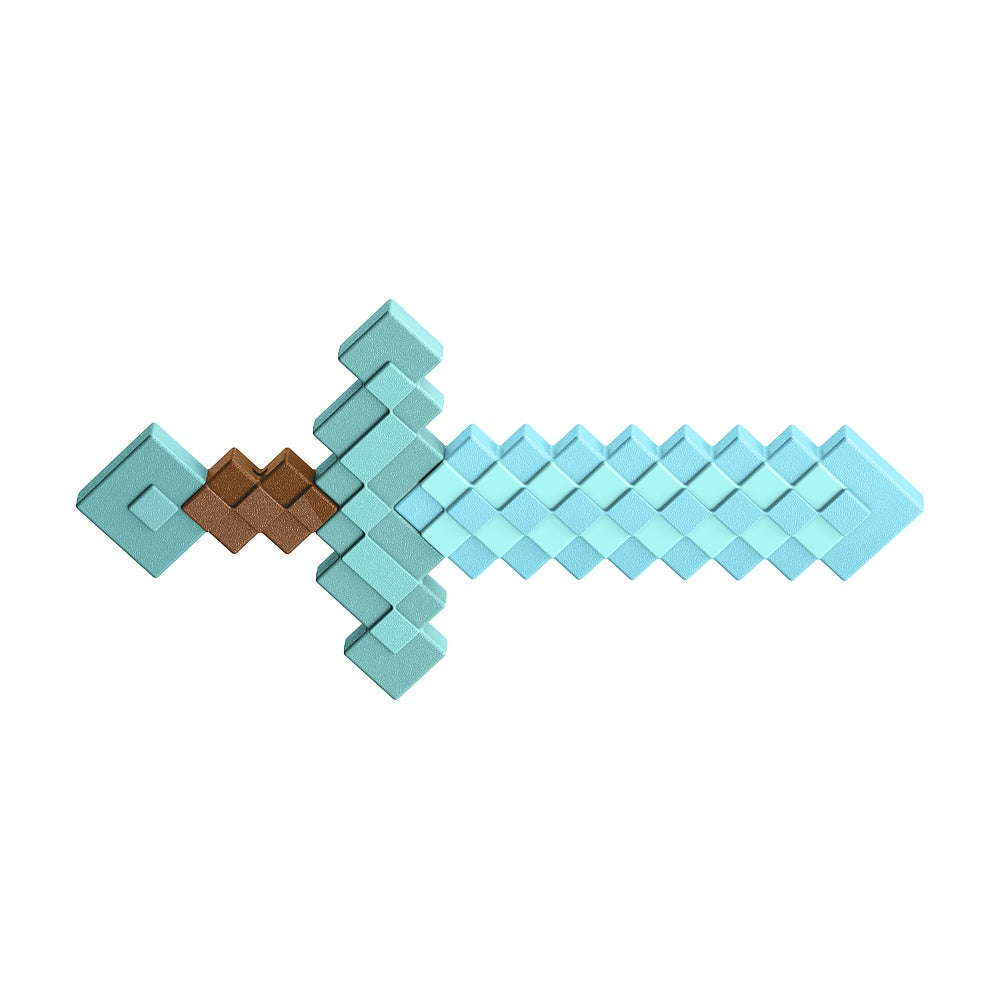 Minecraft Vanilla Surtido Armas De Batalla Roleplay - Espada De Diamante