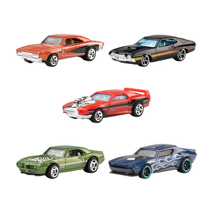 Pack 5 Autos Basicos Hotwheels - Hw Torque