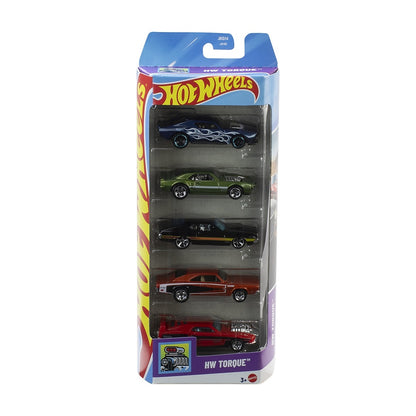 Pack 5 Autos Basicos Hotwheels - Hw Torque