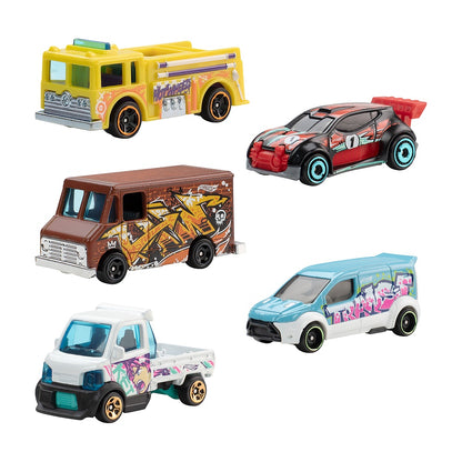 Pack 5 Autos Basicos Hotwheels - Metro Sketch