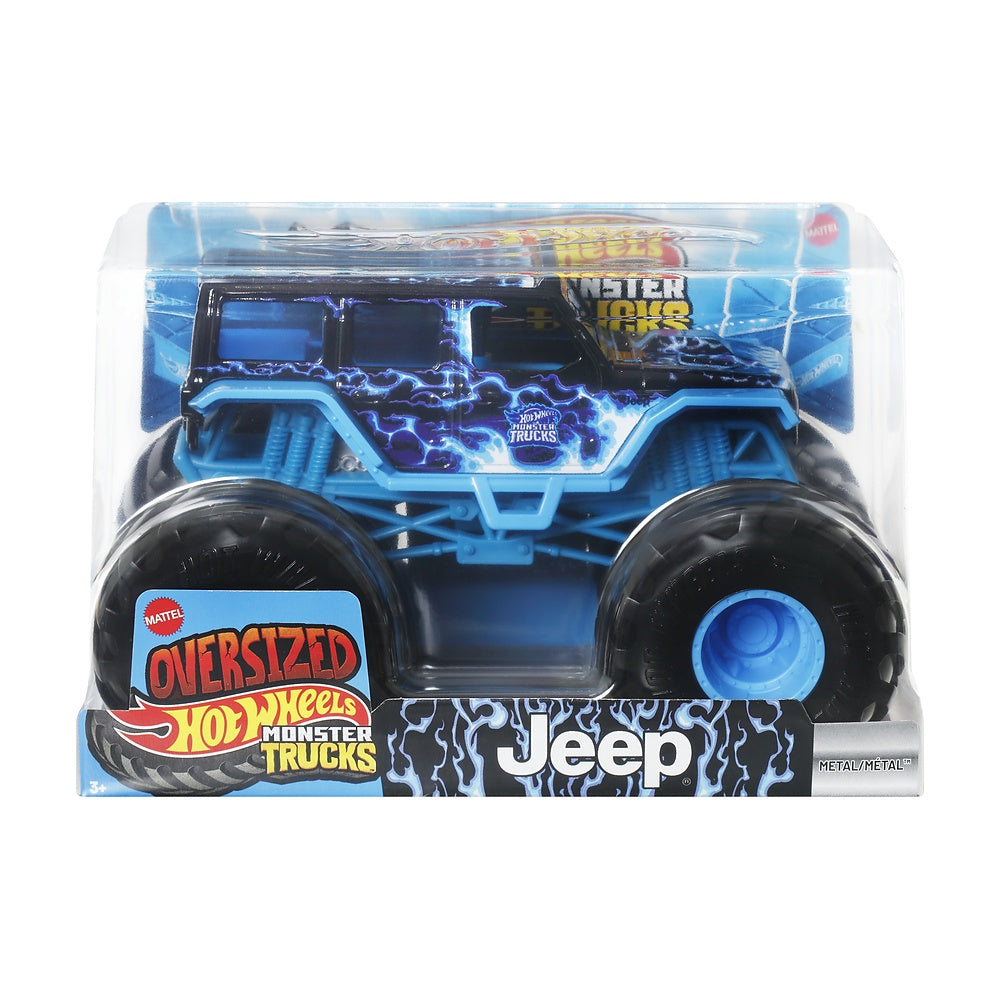 Hot Wheels Monster Trucks Escala 1:24 - Jeep