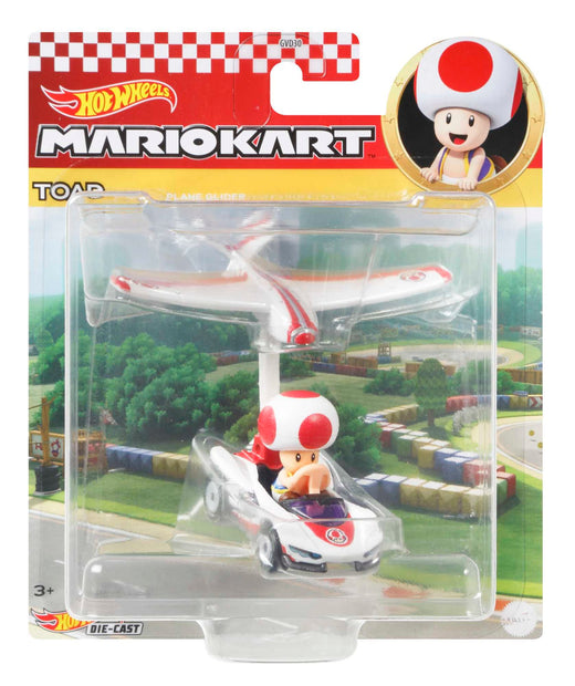 Hot Wheels Personajes Con Glider Sorpresa - Toad