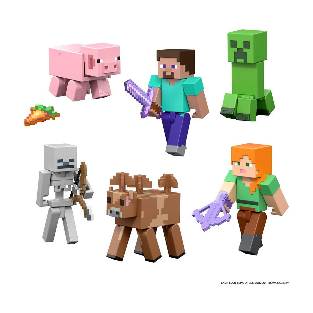 Minecraft Core Figura De 8cm Con Crafting - Coguvaca | Compra