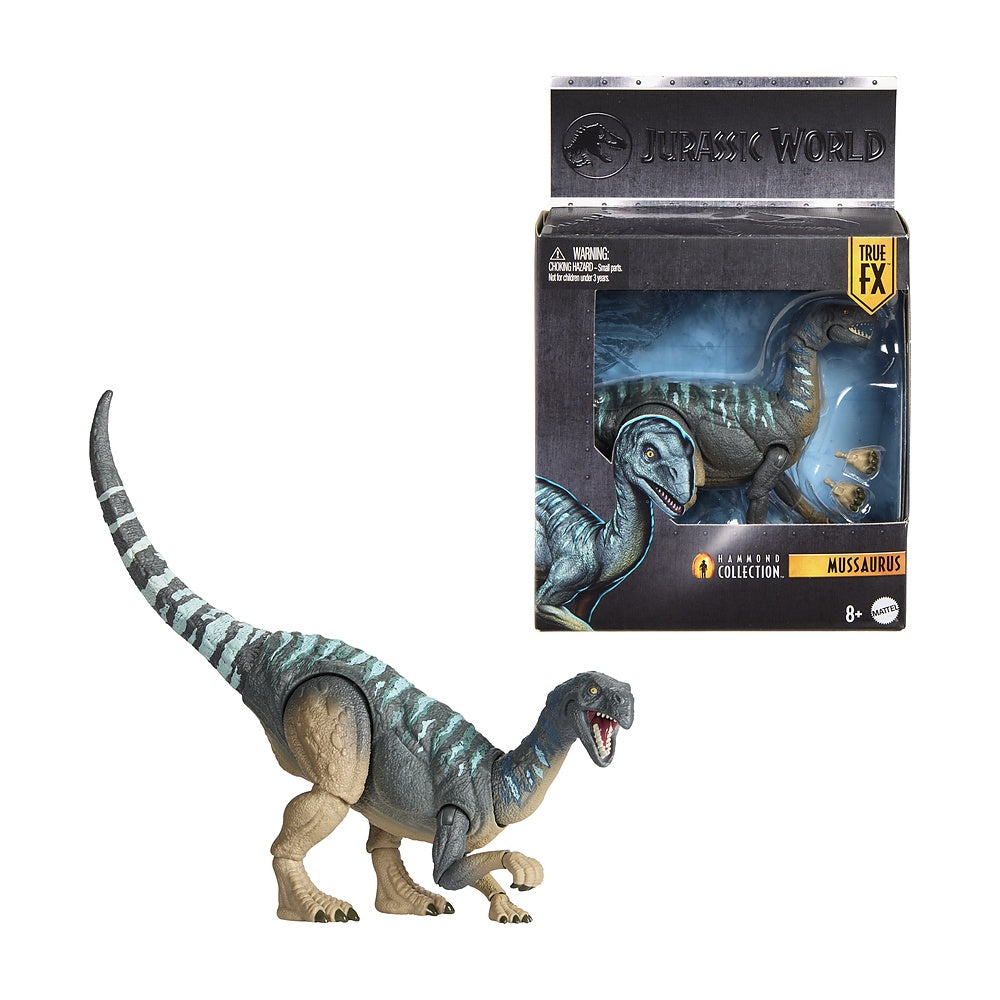 Jurassic World Hammond Collection Dinosaurio Humano - Mussaurus