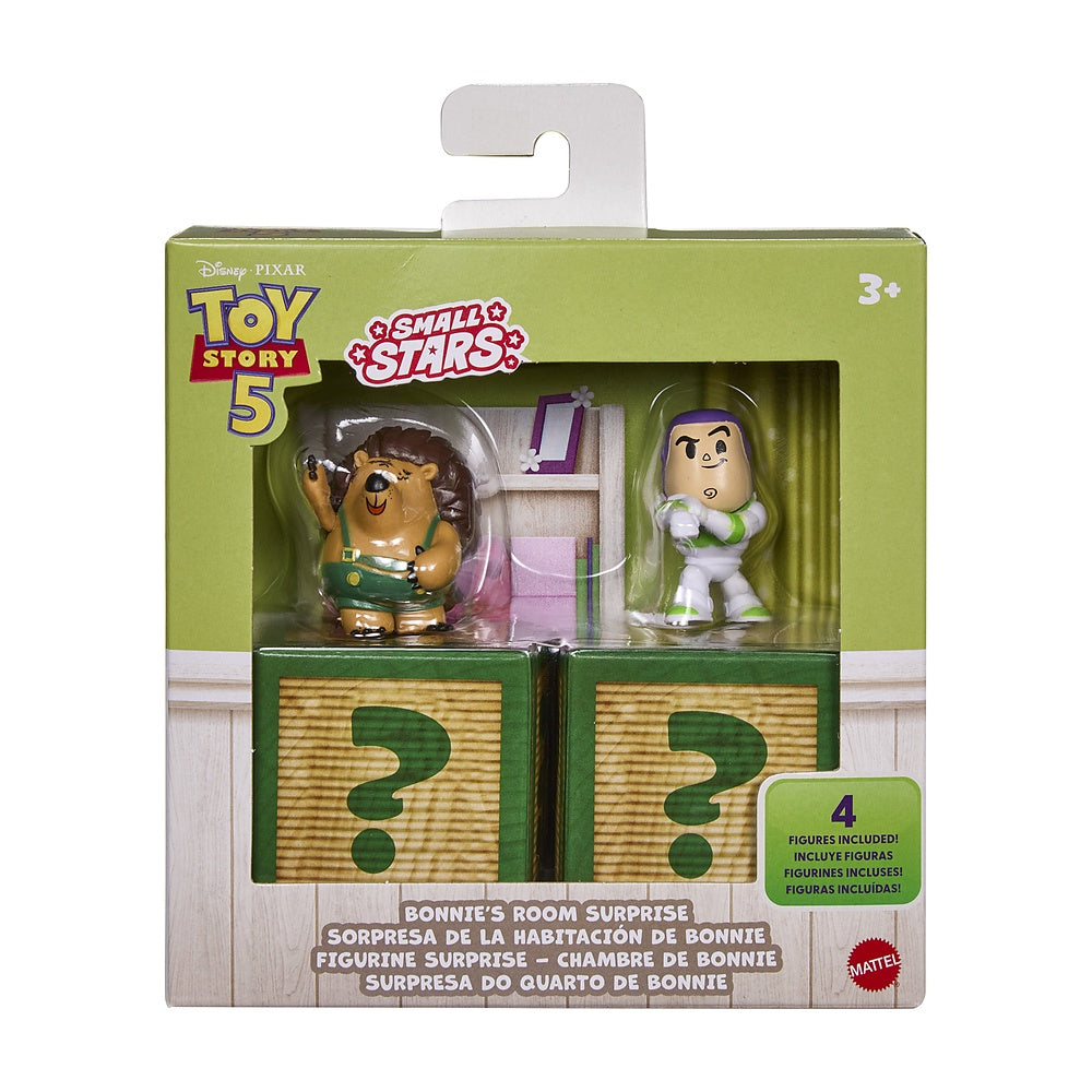 Pixar Figura Mini Collecionable Pequeñas Estrellas Pack De Rescate Espía - Sorpresa De La Habitacion De Bonnie