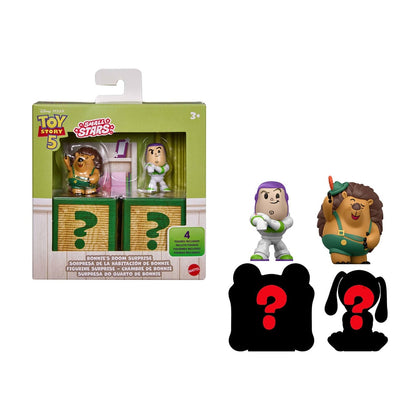 Pixar Figura Mini Collecionable Pequeñas Estrellas Pack De Rescate Espía - Sorpresa De La Habitacion De Bonnie
