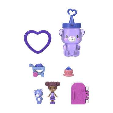 Polly Pocket Set De Juego Mundo De Compactos De Polly - Blueberry Besties