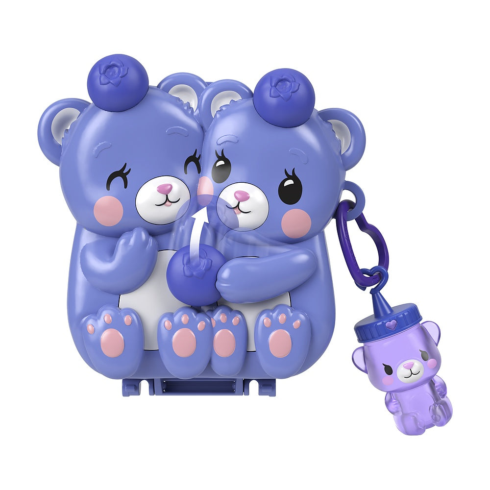 Polly Pocket Set De Juego Mundo De Compactos De Polly - Blueberry Besties