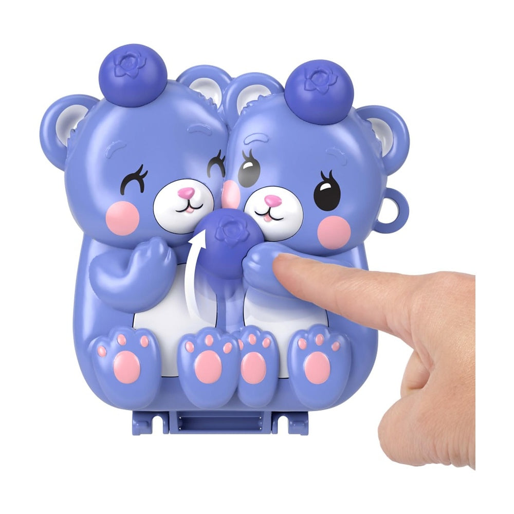 Polly Pocket Set De Juego Mundo De Compactos De Polly - Blueberry Besties