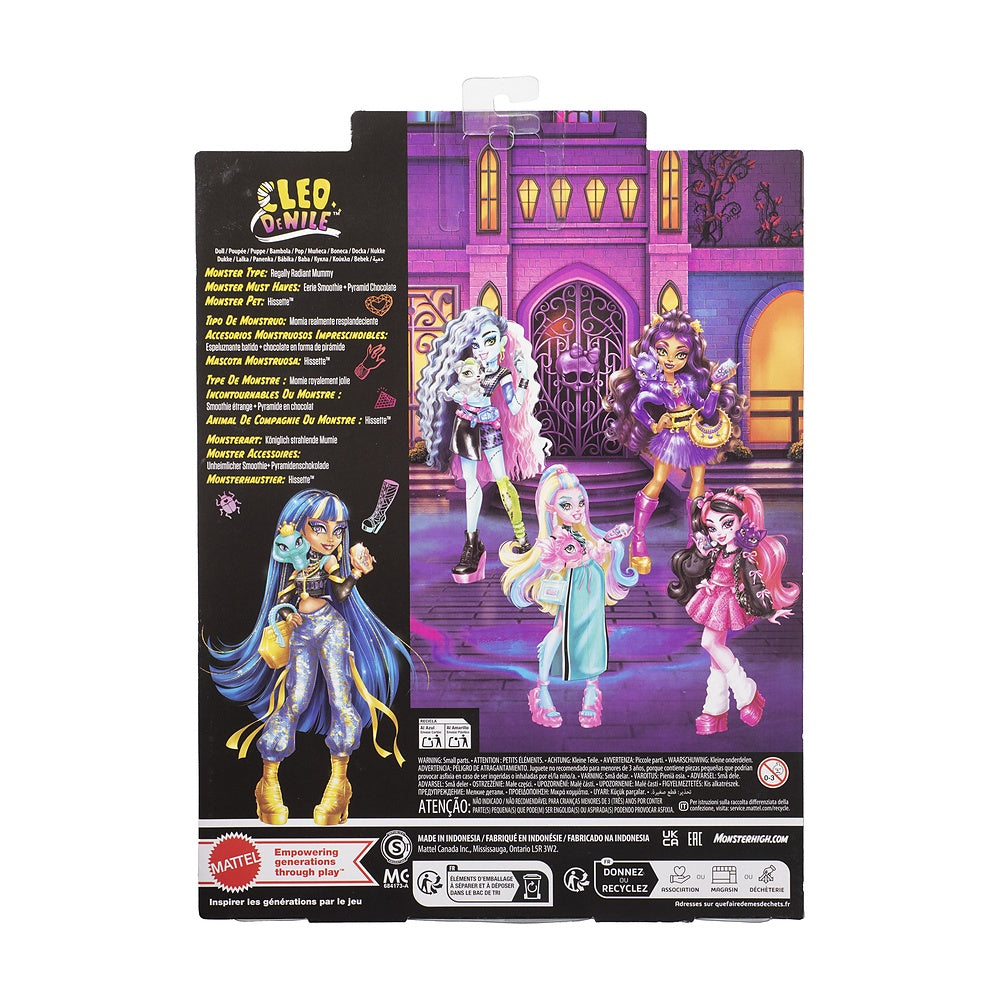 Monster High Muñeca Looks Monstruosos - Cleo De Nile
