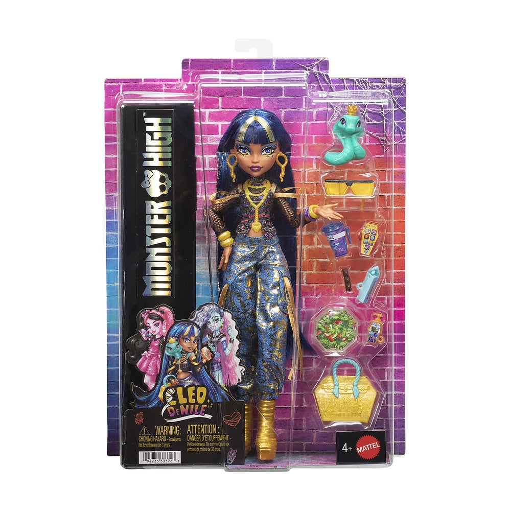 Monster High Muñeca Looks Monstruosos - Cleo De Nile