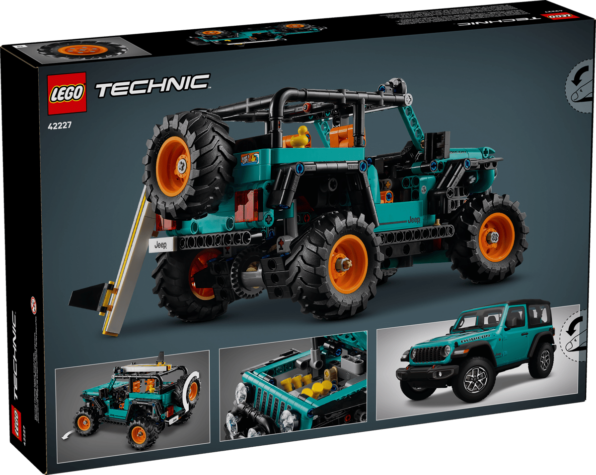 Suv Jeep Wrangler Rubicon Lego Technic