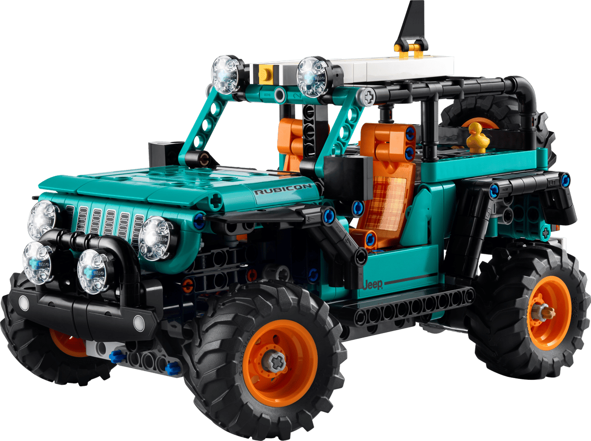 Suv Jeep Wrangler Rubicon Lego Technic