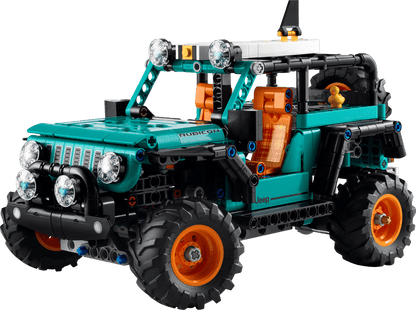 Suv Jeep Wrangler Rubicon Lego Technic