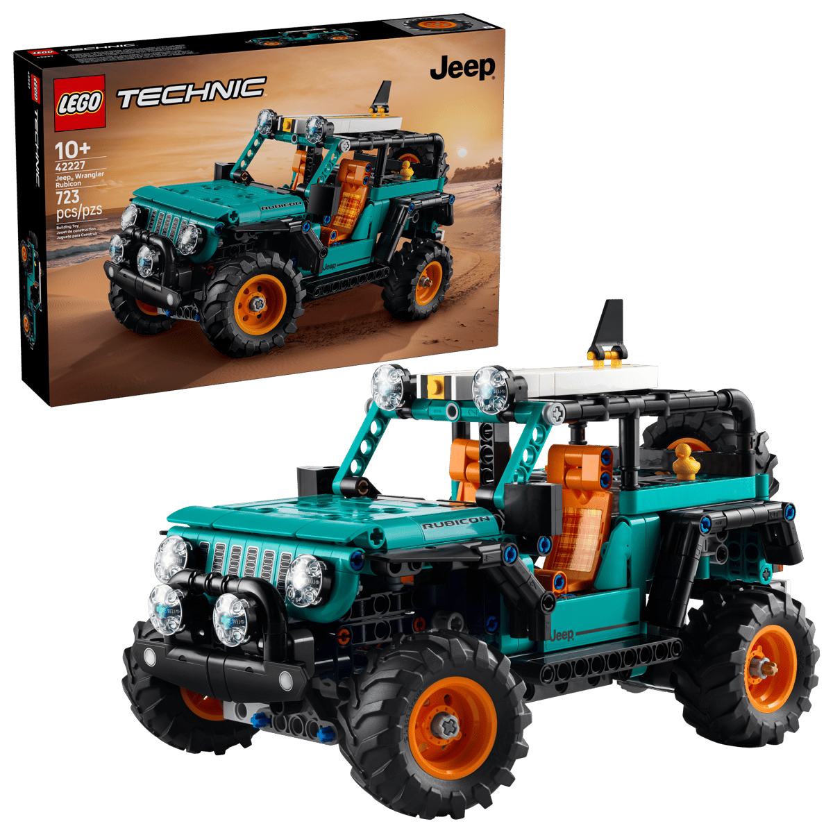 Suv Jeep Wrangler Rubicon Lego Technic