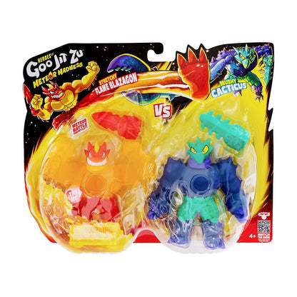 Goo Jit Zu Meteor Madness Vs. - Blazagon Vs Cacticus