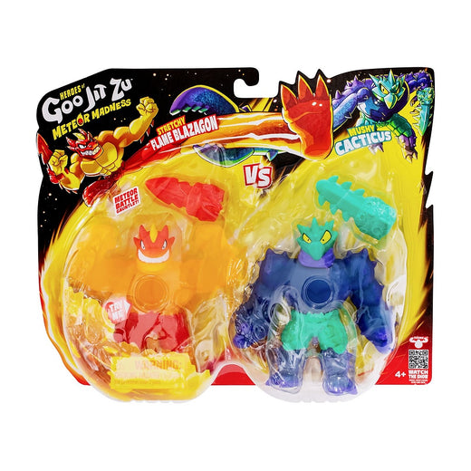 Goo Jit Zu Meteor Madness Vs. - Blazagon Vs Cacticus