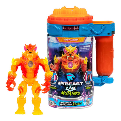 Mr Beast Lab Mutators S2 Figura Mutante Camara - Fire Panther