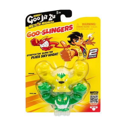 Goo Jit Zu Meteor Madness Goo Slingersjagooar - Rock Jaw