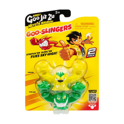 Goo Jit Zu Meteor Madness Goo Slingersjagooar - Rock Jaw