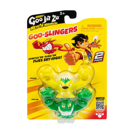 Goo Jit Zu Meteor Madness Goo Slingersjagooar - Rock Jaw