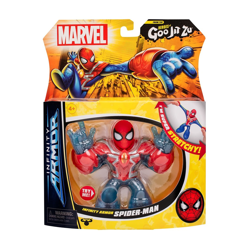 Goo Jit Zu Marvel Armadura Infinity - Spider-man