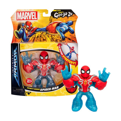 Goo Jit Zu Marvel Armadura Infinity - Spider-man