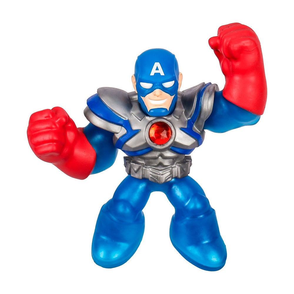Goo Jit Zu Marvel Armadura Infinity - Captain America