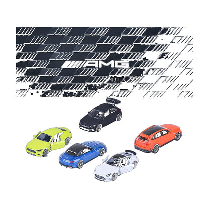 Set 5 Vehiculos Mercedes Amg Majorette
